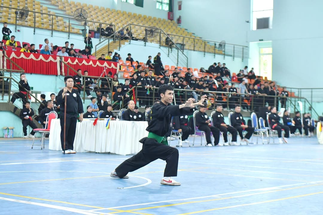 CẬP NHẬT HÌNH ẢNH TẠI KỲ THI NÂNG ĐAI, ĐỔI ĐAI VÕ CỔ TRUYỀN QUỐC GIA LẦN THỨ I - NĂM 20… — hình 35