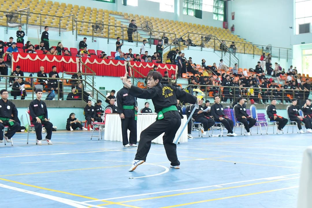 CẬP NHẬT HÌNH ẢNH TẠI KỲ THI NÂNG ĐAI, ĐỔI ĐAI VÕ CỔ TRUYỀN QUỐC GIA LẦN THỨ I - NĂM 20… — hình 47