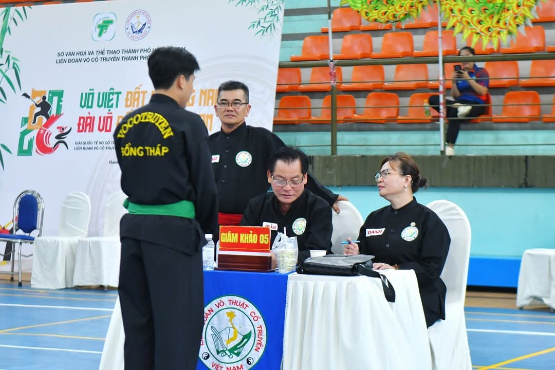 CẬP NHẬT HÌNH ẢNH TẠI KỲ THI NÂNG ĐAI, ĐỔI ĐAI VÕ CỔ TRUYỀN QUỐC GIA LẦN THỨ I - NĂM 20… — hình 54