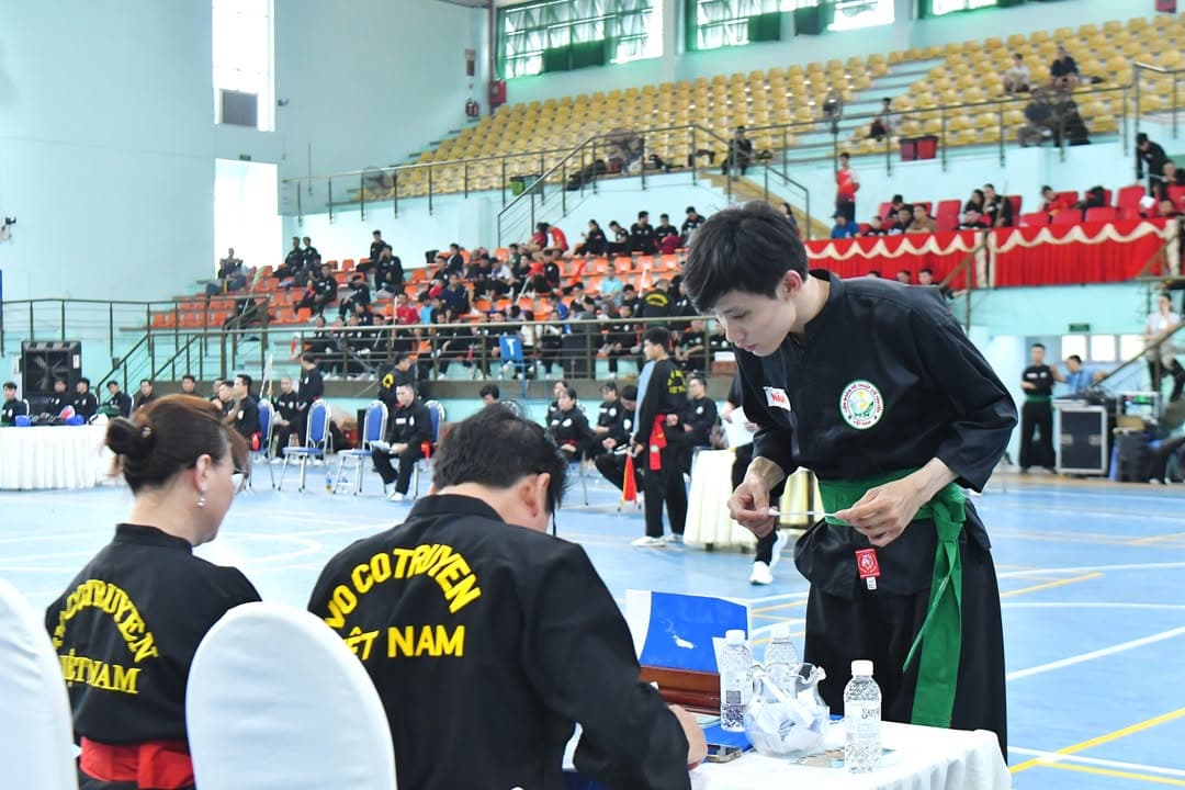 CẬP NHẬT HÌNH ẢNH TẠI KỲ THI NÂNG ĐAI, ĐỔI ĐAI VÕ CỔ TRUYỀN QUỐC GIA LẦN THỨ I - NĂM 20… — hình 56