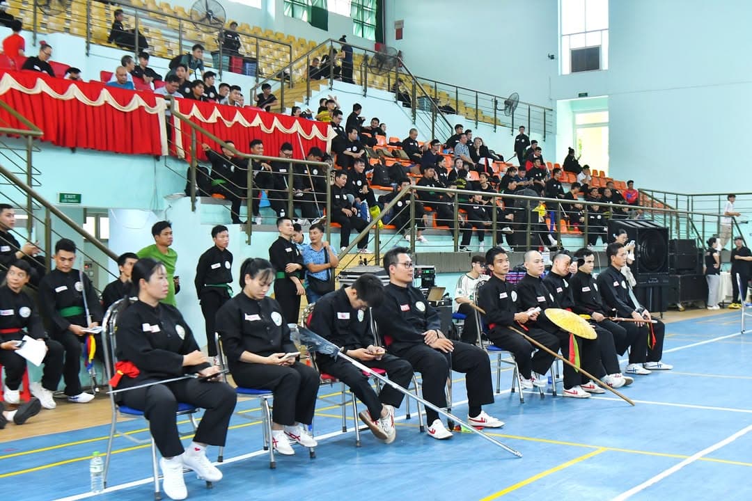 CẬP NHẬT HÌNH ẢNH TẠI KỲ THI NÂNG ĐAI, ĐỔI ĐAI VÕ CỔ TRUYỀN QUỐC GIA LẦN THỨ I - NĂM 20… — hình 62