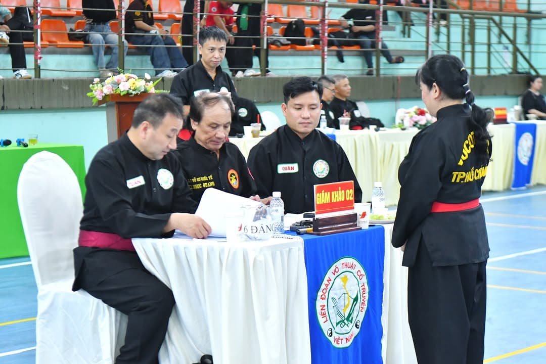 CẬP NHẬT HÌNH ẢNH TẠI KỲ THI NÂNG ĐAI, ĐỔI ĐAI VÕ CỔ TRUYỀN QUỐC GIA LẦN THỨ I - NĂM 20… — hình 69