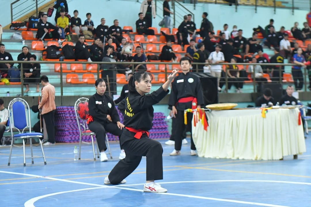 CẬP NHẬT HÌNH ẢNH TẠI KỲ THI NÂNG ĐAI, ĐỔI ĐAI VÕ CỔ TRUYỀN QUỐC GIA LẦN THỨ I - NĂM 20… — hình 77