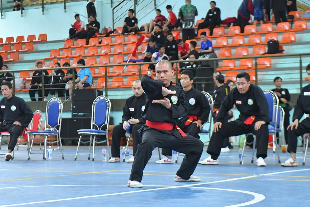CẬP NHẬT HÌNH ẢNH TẠI KỲ THI NÂNG ĐAI, ĐỔI ĐAI VÕ CỔ TRUYỀN QUỐC GIA LẦN THỨ I - NĂM 20… — hình 87