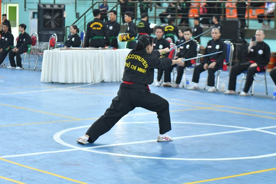 CẬP NHẬT HÌNH ẢNH TẠI KỲ THI NÂNG ĐAI, ĐỔI ĐAI VÕ CỔ TRUYỀN QUỐC GIA LẦN THỨ I - NĂM 20… — hình 98