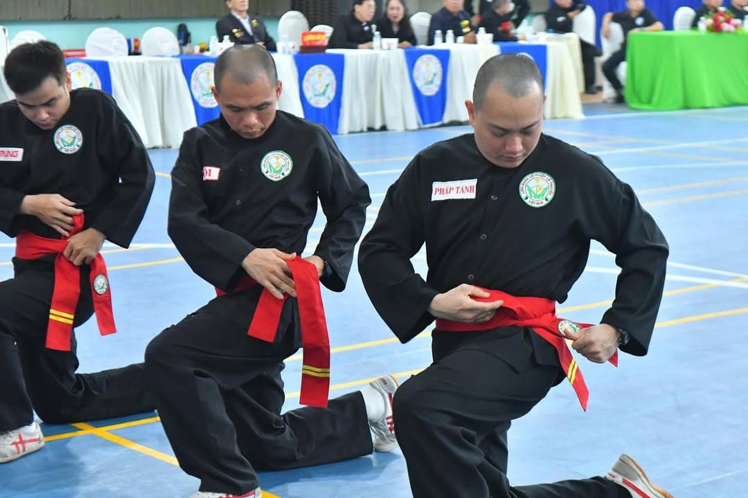 XIN CHÚC MỪNG CÁC VÕ SINH, MÔN SINH PHẬT QUANG QUYỀN HOÀN THÀNH KỲ THI NÂNG ĐAI, ĐỔI ĐA… — hình 15