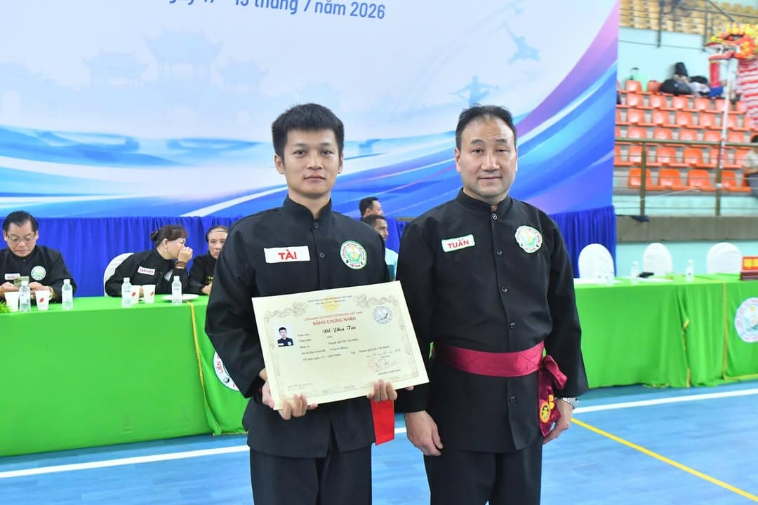 XIN CHÚC MỪNG CÁC VÕ SINH, MÔN SINH PHẬT QUANG QUYỀN HOÀN THÀNH KỲ THI NÂNG ĐAI, ĐỔI ĐA… — hình 24