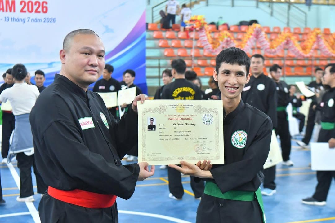XIN CHÚC MỪNG CÁC VÕ SINH, MÔN SINH PHẬT QUANG QUYỀN HOÀN THÀNH KỲ THI NÂNG ĐAI, ĐỔI ĐA… — hình 38