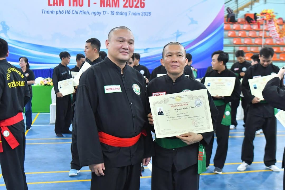 XIN CHÚC MỪNG CÁC VÕ SINH, MÔN SINH PHẬT QUANG QUYỀN HOÀN THÀNH KỲ THI NÂNG ĐAI, ĐỔI ĐA… — hình 39