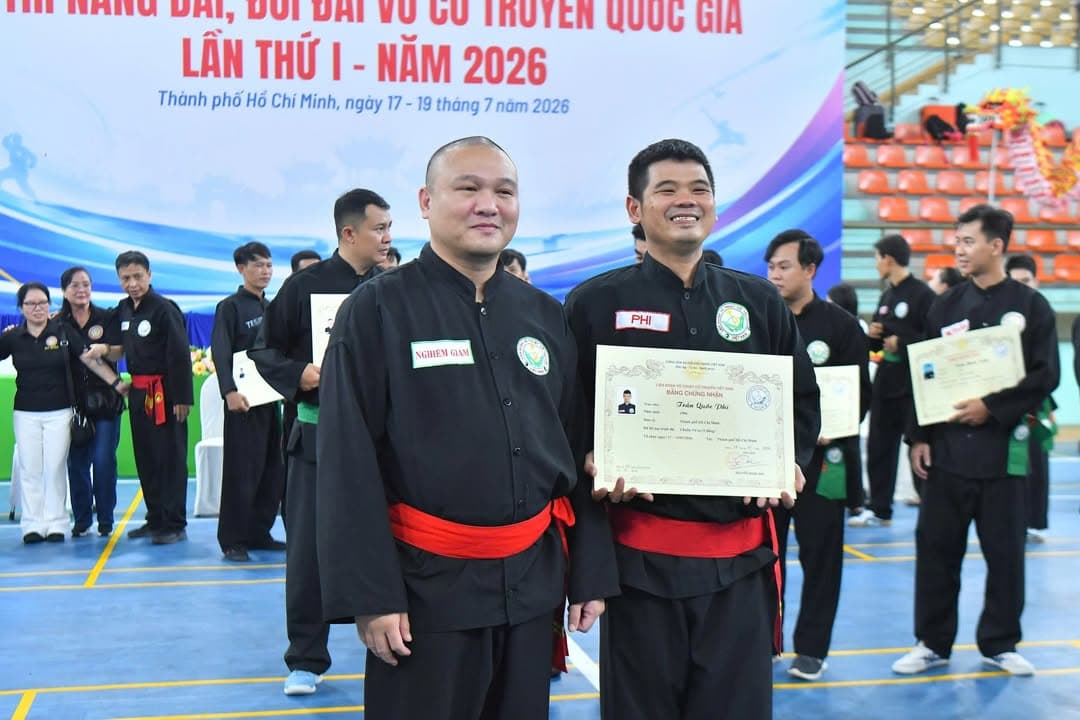 XIN CHÚC MỪNG CÁC VÕ SINH, MÔN SINH PHẬT QUANG QUYỀN HOÀN THÀNH KỲ THI NÂNG ĐAI, ĐỔI ĐA… — hình 43