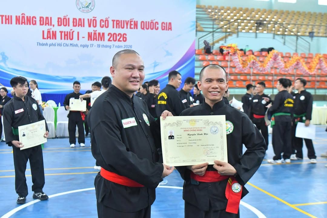 XIN CHÚC MỪNG CÁC VÕ SINH, MÔN SINH PHẬT QUANG QUYỀN HOÀN THÀNH KỲ THI NÂNG ĐAI, ĐỔI ĐA… — hình 49