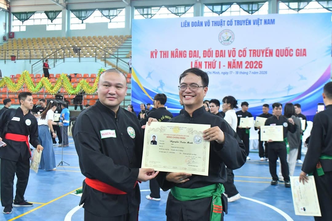 XIN CHÚC MỪNG CÁC VÕ SINH, MÔN SINH PHẬT QUANG QUYỀN HOÀN THÀNH KỲ THI NÂNG ĐAI, ĐỔI ĐA… — hình 61