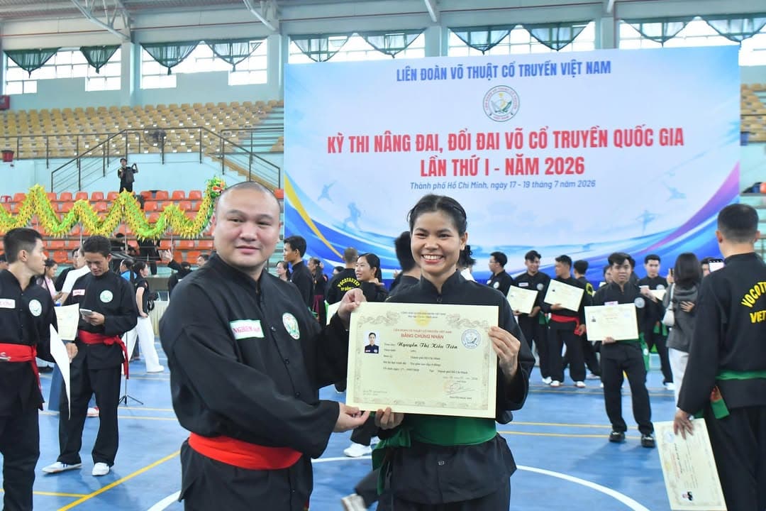 XIN CHÚC MỪNG CÁC VÕ SINH, MÔN SINH PHẬT QUANG QUYỀN HOÀN THÀNH KỲ THI NÂNG ĐAI, ĐỔI ĐA… — hình 68
