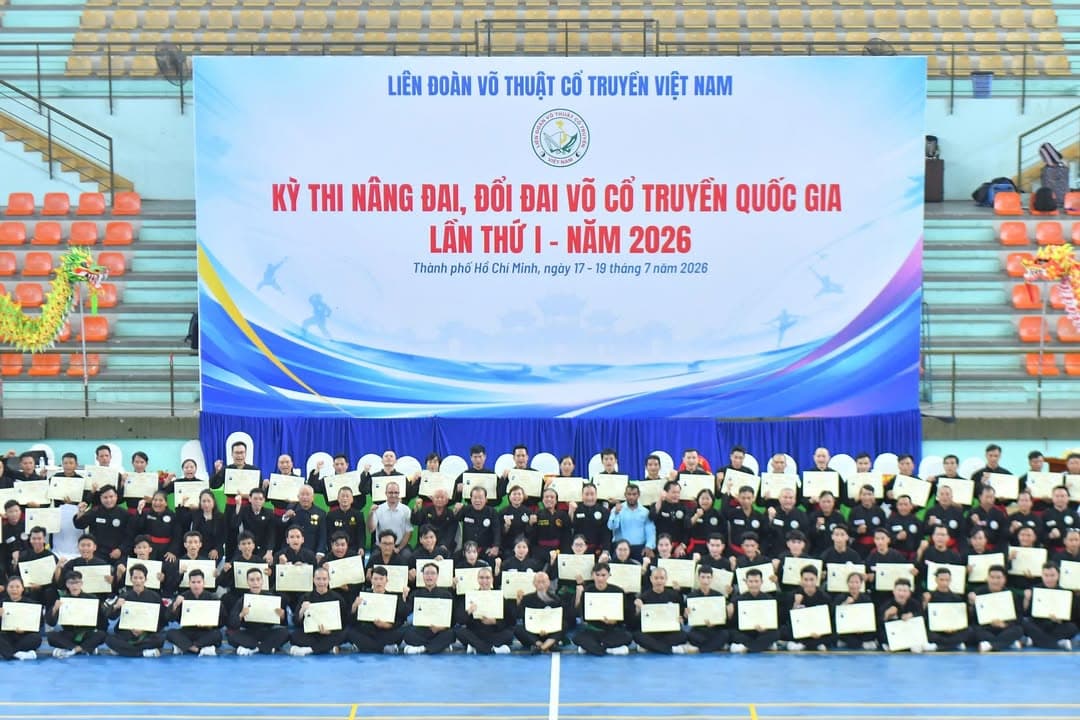 XIN CHÚC MỪNG CÁC VÕ SINH, MÔN SINH PHẬT QUANG QUYỀN HOÀN THÀNH KỲ THI NÂNG ĐAI, ĐỔI ĐA… — hình 71