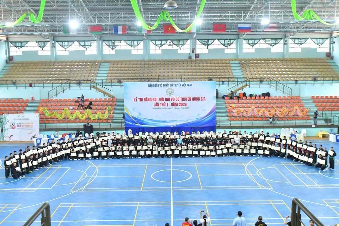 XIN CHÚC MỪNG CÁC VÕ SINH, MÔN SINH PHẬT QUANG QUYỀN HOÀN THÀNH KỲ THI NÂNG ĐAI, ĐỔI ĐA… — hình 76