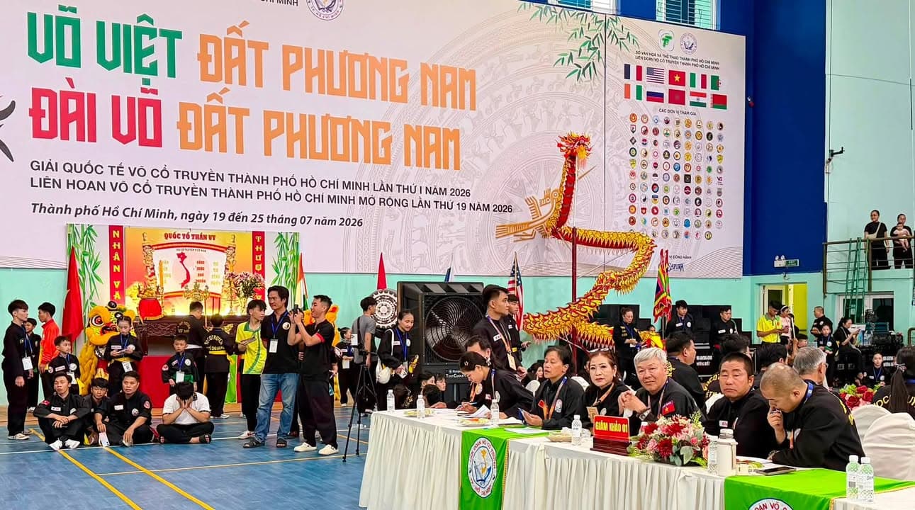 Một số hình ảnh họp chuyên môn Giải Quốc Tế Võ Cổ Truyền Tp — hình 9