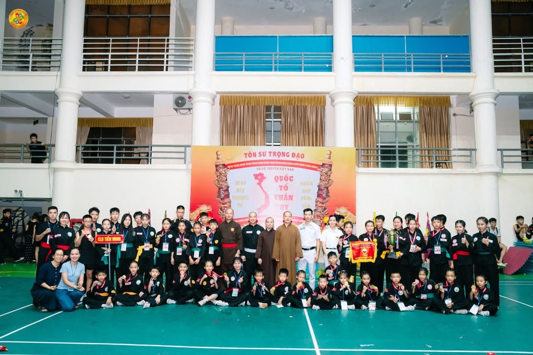 CHÚC MỪNG VÕ SINH, MÔN SINH PHẬT QUANG QUYỀN ĐÃ ĐẠT THÀNH TÍCH TẠI GIẢI CÚP VÔ ĐỊCH VÕ… — hình 5