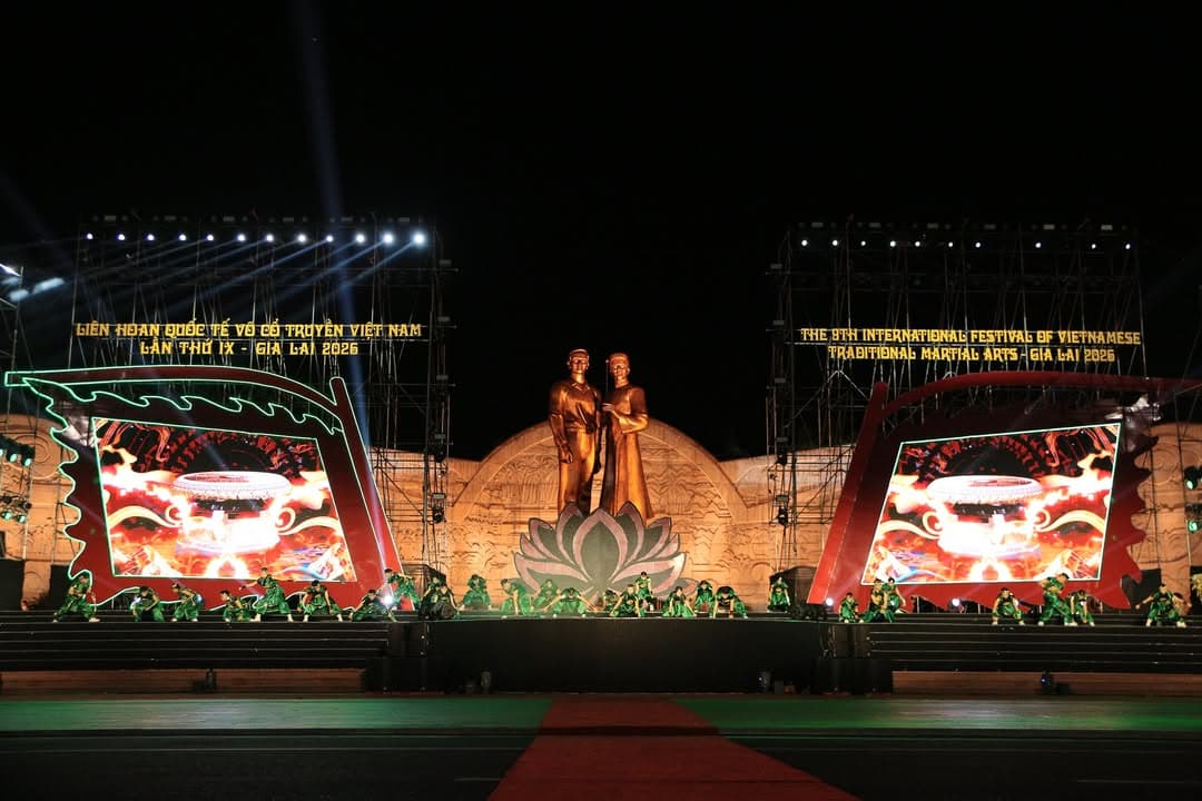 LỄ KHAI MẠC LIÊN HOAN QUỐC TẾ VÕ CỔ TRUYỀN VIỆT NAM LẦN THỨ IX- GIA LAI 2026 — hình 7