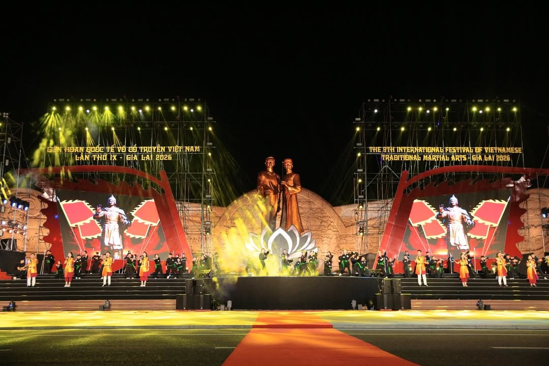 LỄ KHAI MẠC LIÊN HOAN QUỐC TẾ VÕ CỔ TRUYỀN VIỆT NAM LẦN THỨ IX- GIA LAI 2026 — hình 18