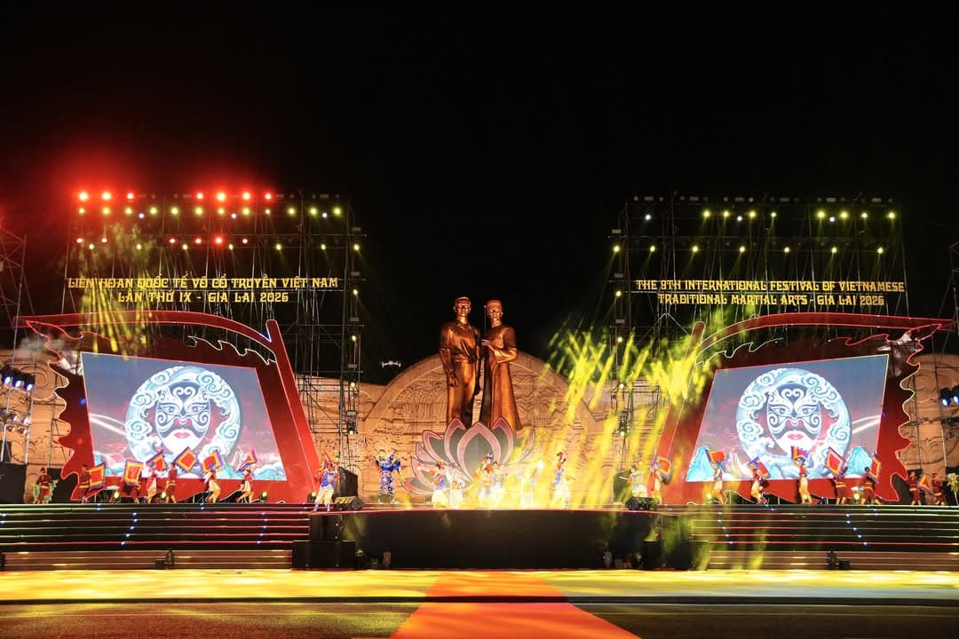 LỄ KHAI MẠC LIÊN HOAN QUỐC TẾ VÕ CỔ TRUYỀN VIỆT NAM LẦN THỨ IX- GIA LAI 2026 — hình 22