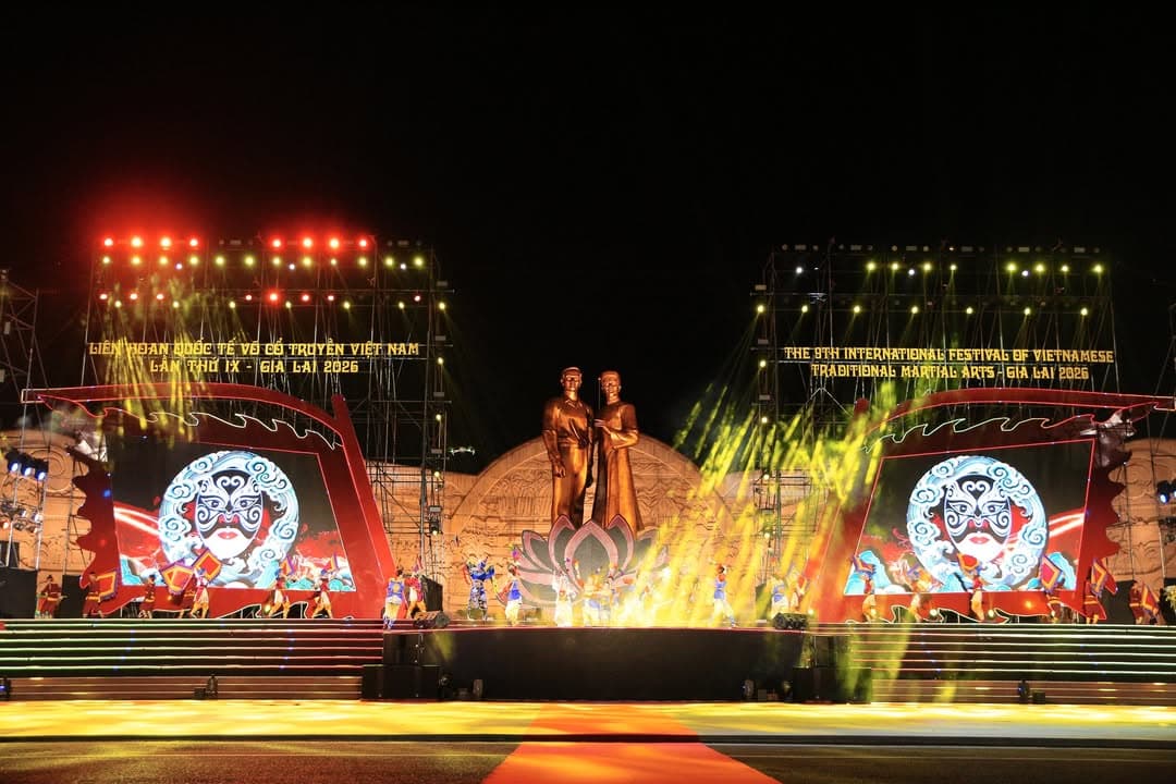 LỄ KHAI MẠC LIÊN HOAN QUỐC TẾ VÕ CỔ TRUYỀN VIỆT NAM LẦN THỨ IX- GIA LAI 2026 — hình 23