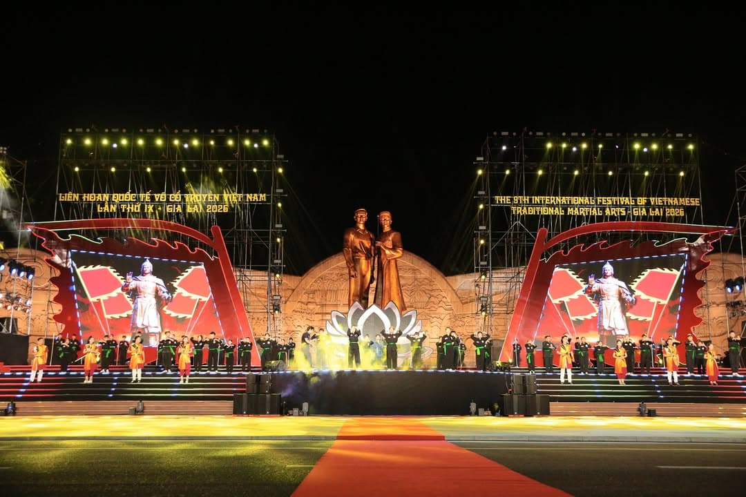 LỄ KHAI MẠC LIÊN HOAN QUỐC TẾ VÕ CỔ TRUYỀN VIỆT NAM LẦN THỨ IX- GIA LAI 2026 — hình 28