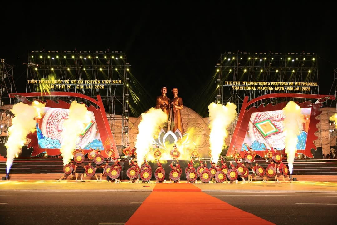 LỄ KHAI MẠC LIÊN HOAN QUỐC TẾ VÕ CỔ TRUYỀN VIỆT NAM LẦN THỨ IX- GIA LAI 2026 — hình 33