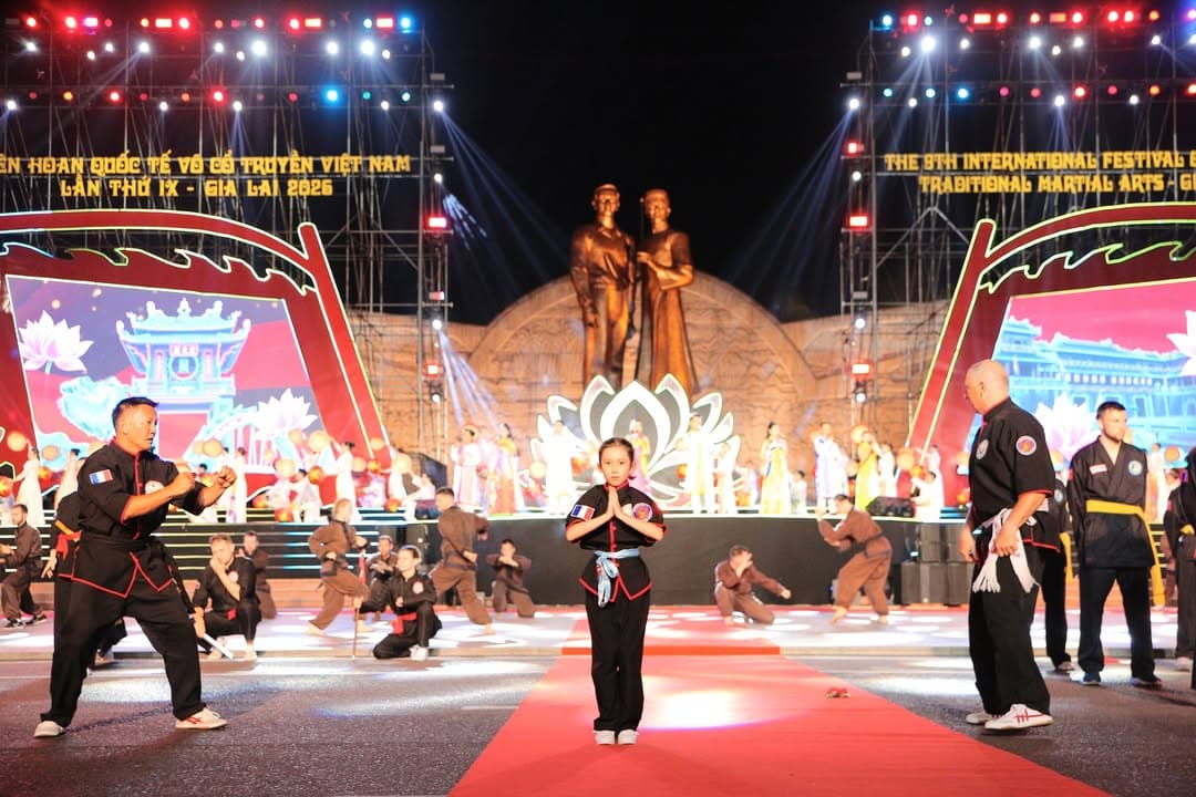LỄ KHAI MẠC LIÊN HOAN QUỐC TẾ VÕ CỔ TRUYỀN VIỆT NAM LẦN THỨ IX- GIA LAI 2026 — hình 46