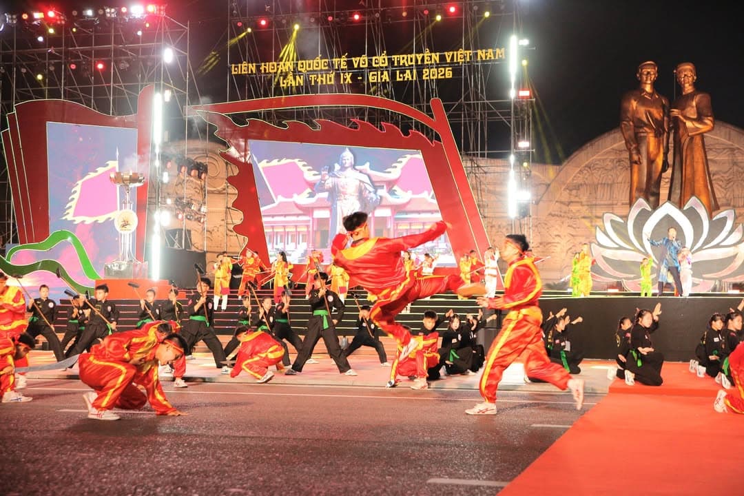 LỄ KHAI MẠC LIÊN HOAN QUỐC TẾ VÕ CỔ TRUYỀN VIỆT NAM LẦN THỨ IX- GIA LAI 2026 — hình 63