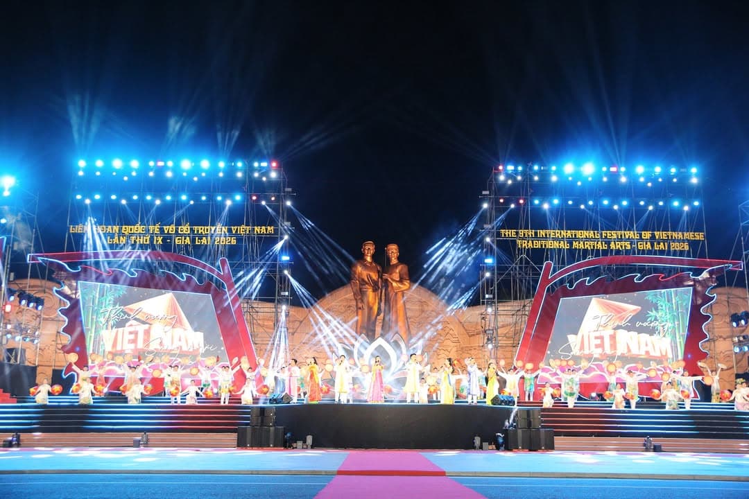 LỄ KHAI MẠC LIÊN HOAN QUỐC TẾ VÕ CỔ TRUYỀN VIỆT NAM LẦN THỨ IX- GIA LAI 2026 — hình 70