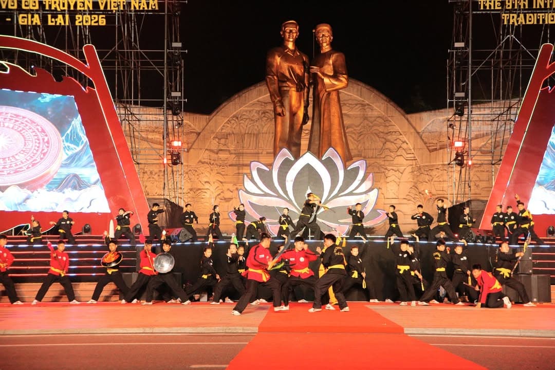 LỄ KHAI MẠC LIÊN HOAN QUỐC TẾ VÕ CỔ TRUYỀN VIỆT NAM LẦN THỨ IX- GIA LAI 2026 — hình 75