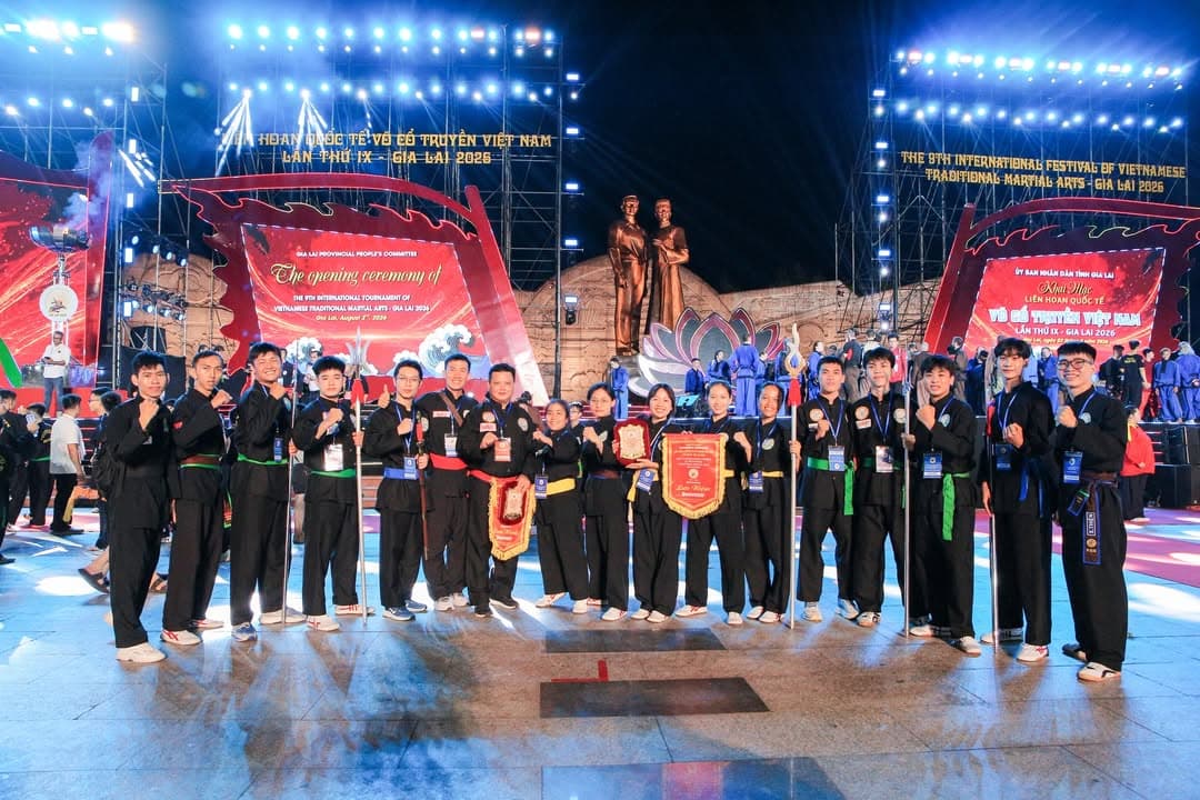 LỄ KHAI MẠC LIÊN HOAN QUỐC TẾ VÕ CỔ TRUYỀN VIỆT NAM LẦN THỨ IX- GIA LAI 2026 — hình 99