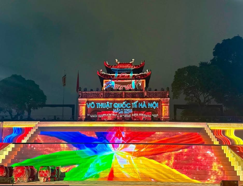 ĐÊM TỔNG DUYỆT DƯỚI MƯA – HÀO KHÍ SẴN SÀNG CHO ĐÊM KHAI MẠC FESTIVAL VÕ THUẬT QUỐC TẾ H… — hình 10